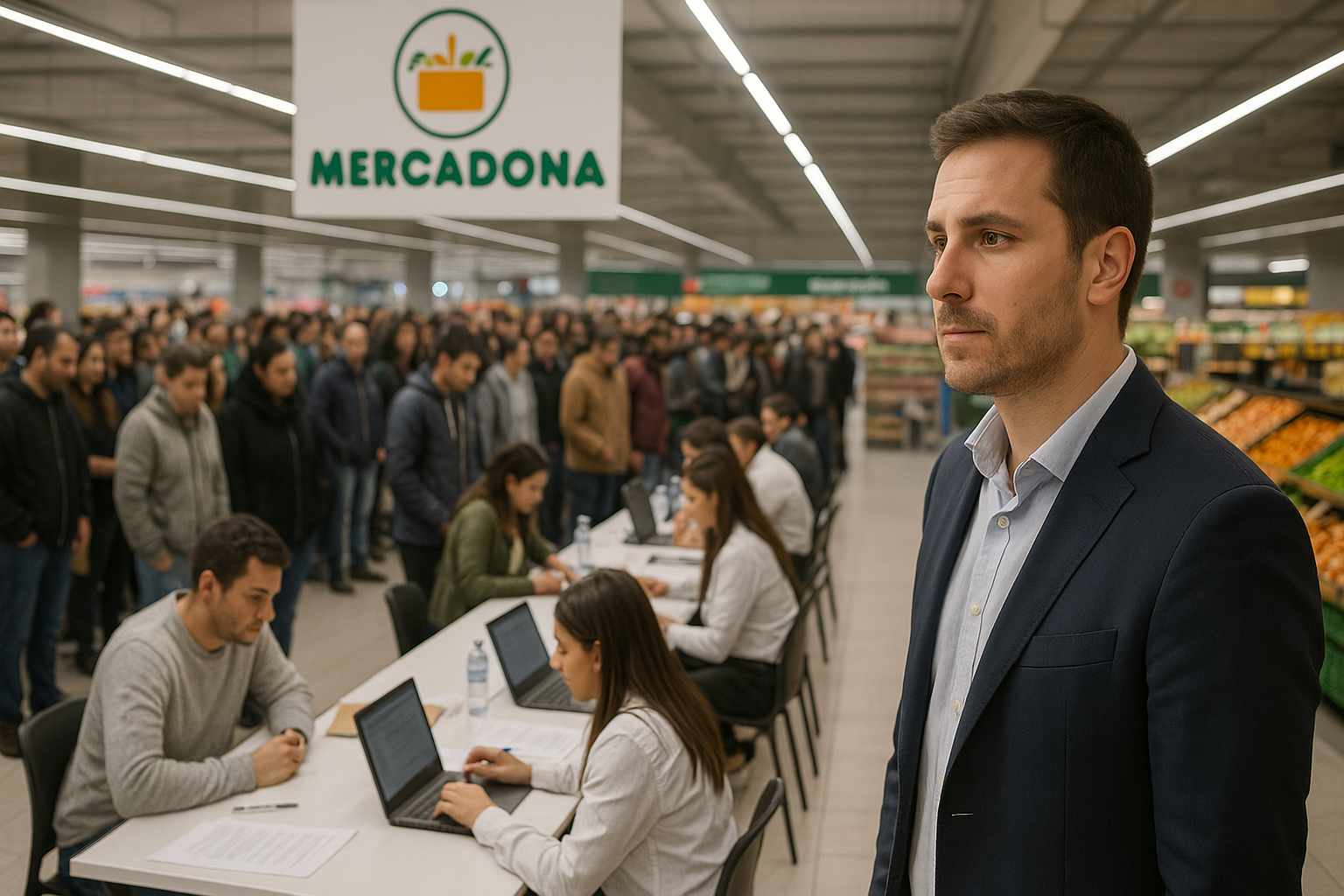 Mercadona procura mais de 300 trabalhadores – salários até 87.000 €! Oportunidade bombástica
