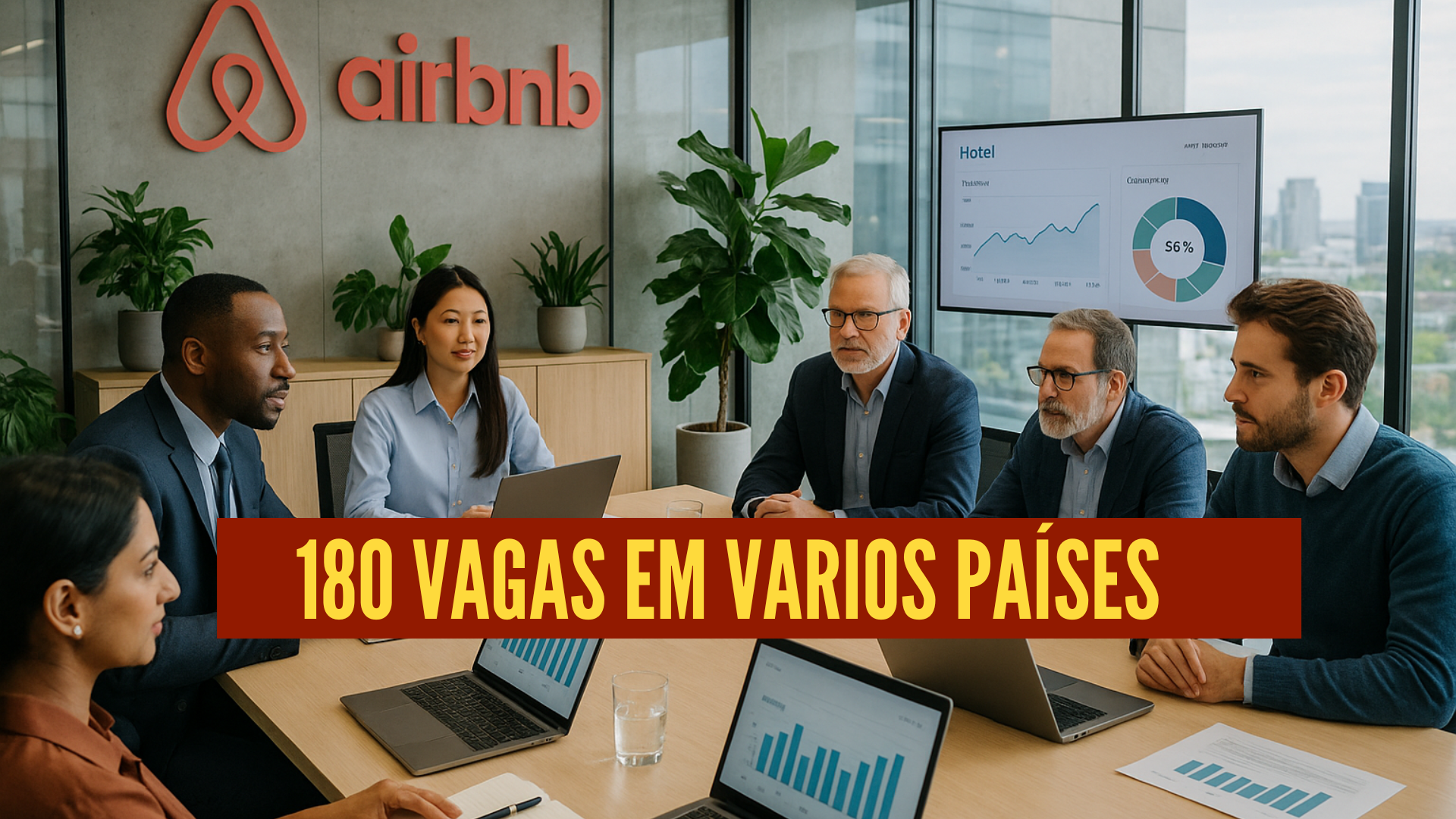 🌍 Airbnb abre vagas para fortalecer negócio hoteleiro e acelerar expansão global
