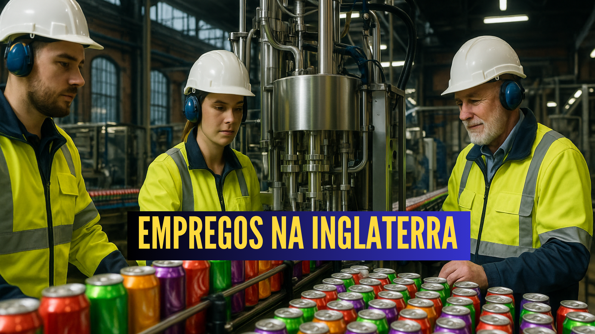 Carlsberg Britvic anuncia dezenas de empregos na Inglaterra com salários competitivos — veja como se candidatar!