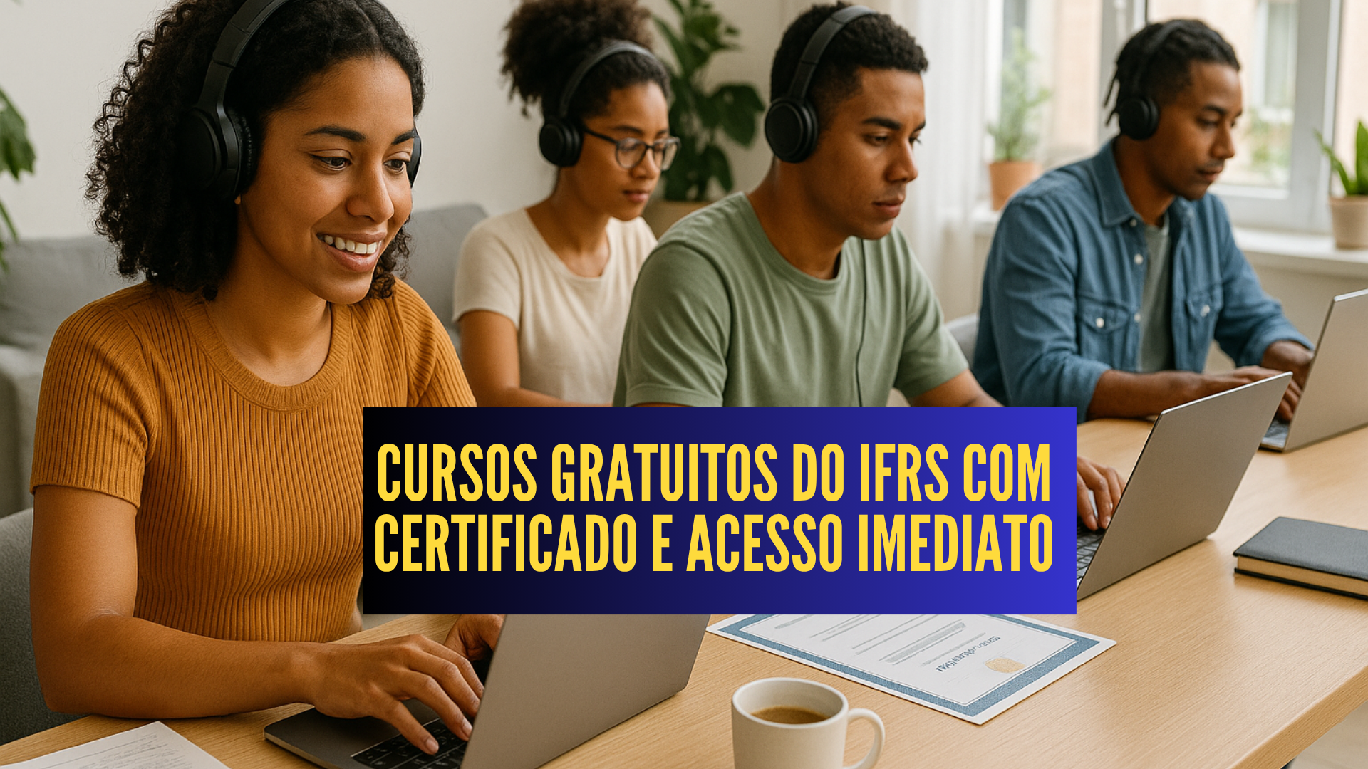 Cursos gratuitos do IFRS: estude tecnologia online e receba certificado reconhecido sem pagar nada!