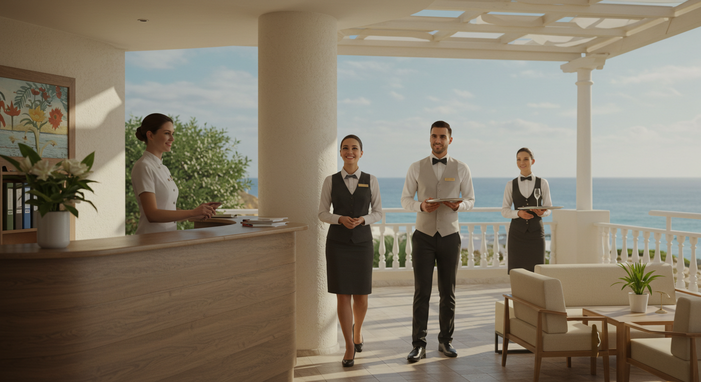 🌍 Emprego no setor de turismo e hotelaria em Portugal: salários, funções e regiões com mais vagas
