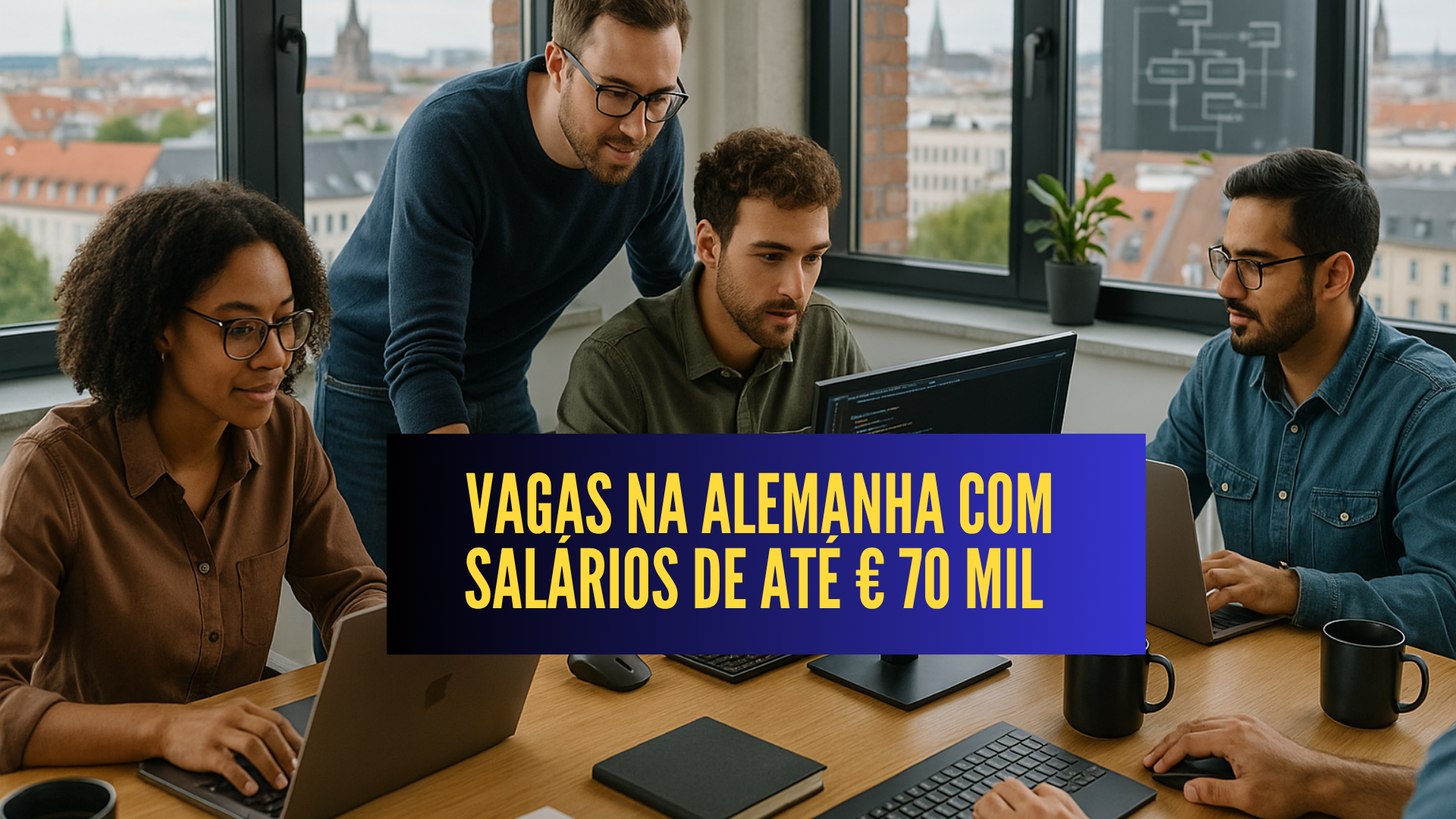 Empresa procura trabalhadores na Alemanha com salários até €70 mil — veja as áreas e como candidatar-se