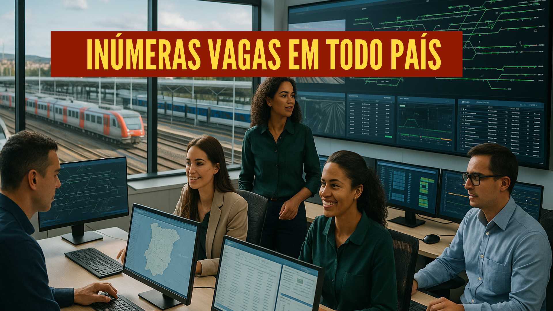 Infraestruturas de Portugal tem vagas abertas com salários atrativos e benefícios em todo o país