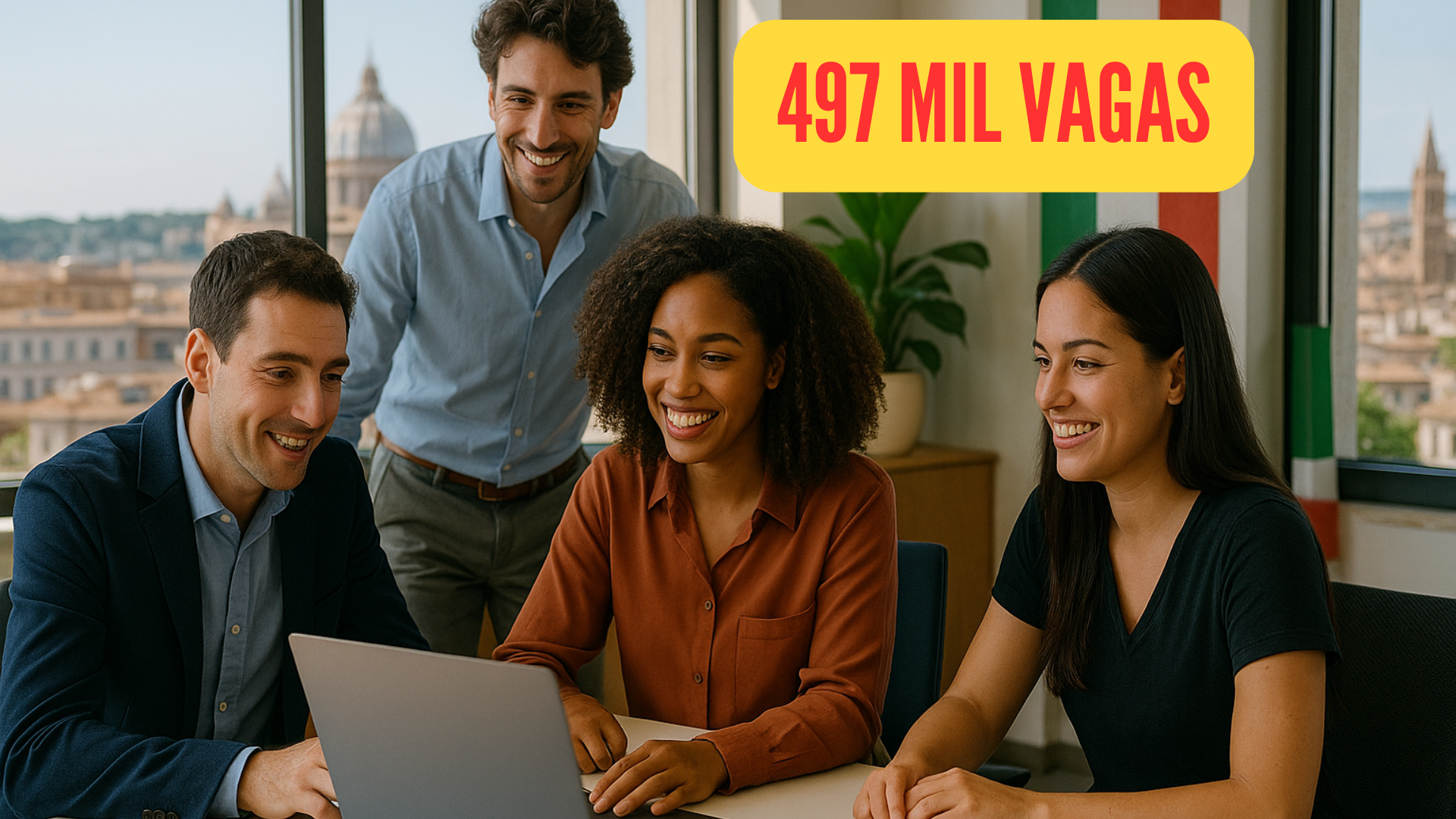 🇮🇹 Itália abre 497 mil vagas de trabalho para estrangeiros e oferece salários de até R$ 44 mil — brasileiros estão na mira!