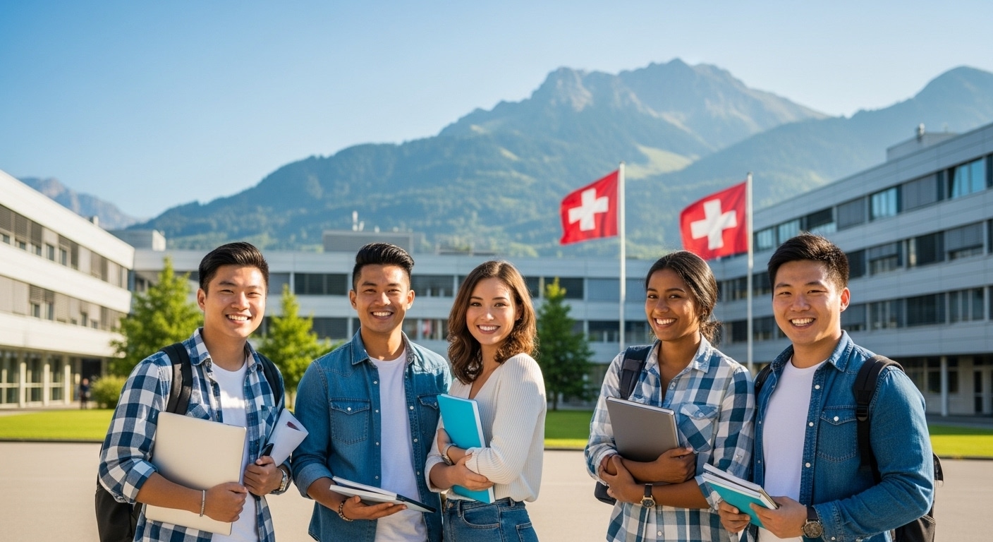 5 Universidades na Suíça que Pagam Tudo para Você Estudar — Bolsas Completas com Salário, Moradia e Visto Familiar