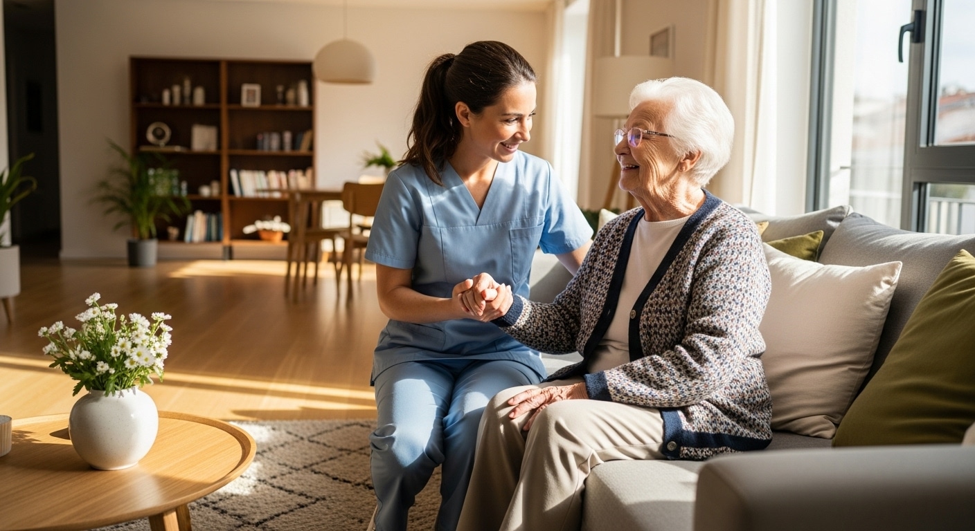 Emprego de Cuidadora com Alojamento Incluído em Portugal