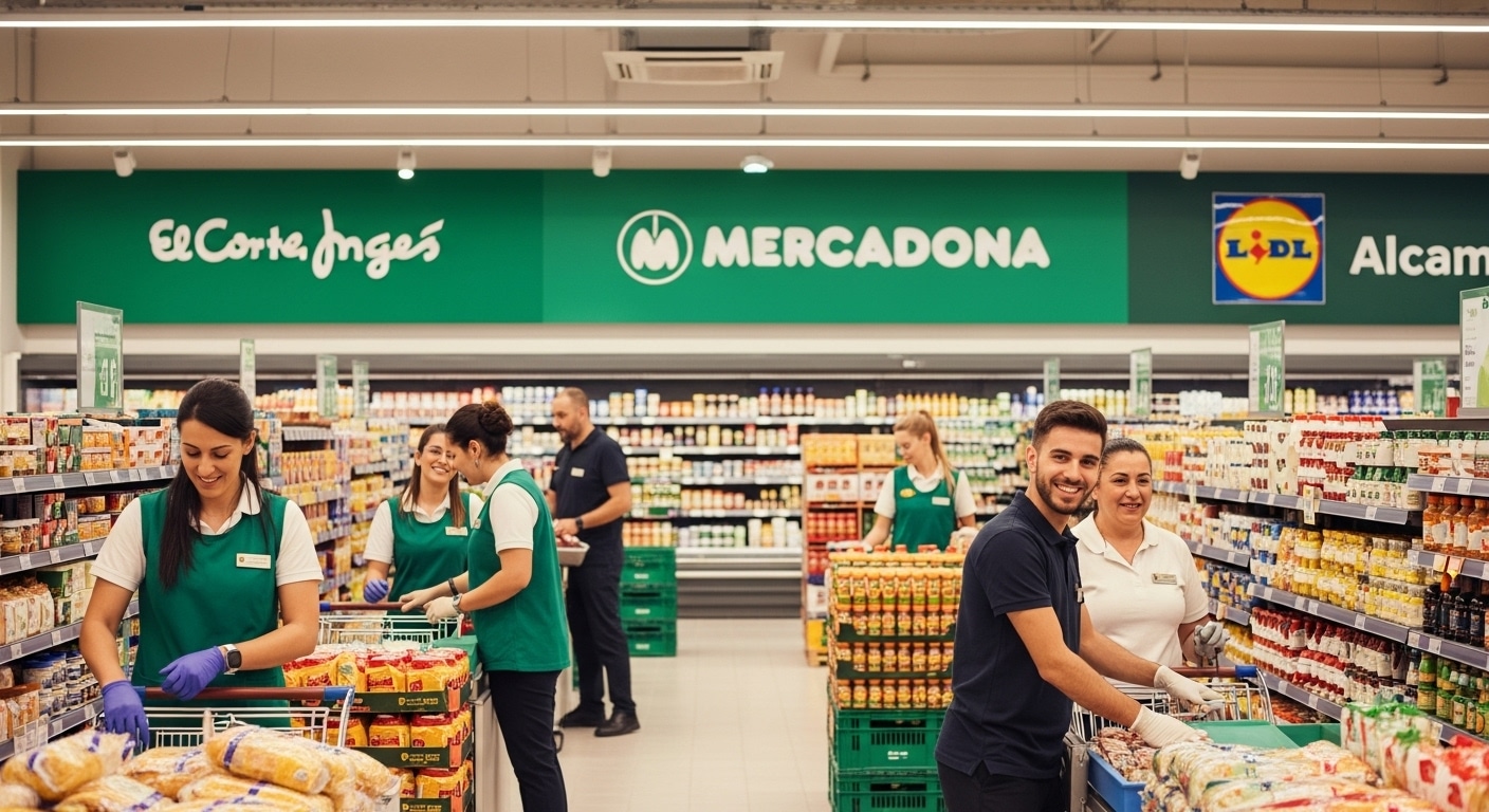 Empregos na Espanha: El Corte Inglés, Mercadona, Lidl e Alcampo contratam centenas de trabalhadores com e sem experiência