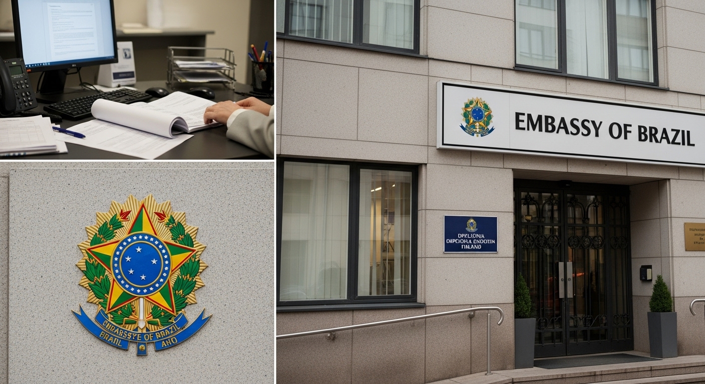 Empregos na Finlândia: Embaixada do Brasil abre vaga com salário de €2.970 – Veja como se candidatar!