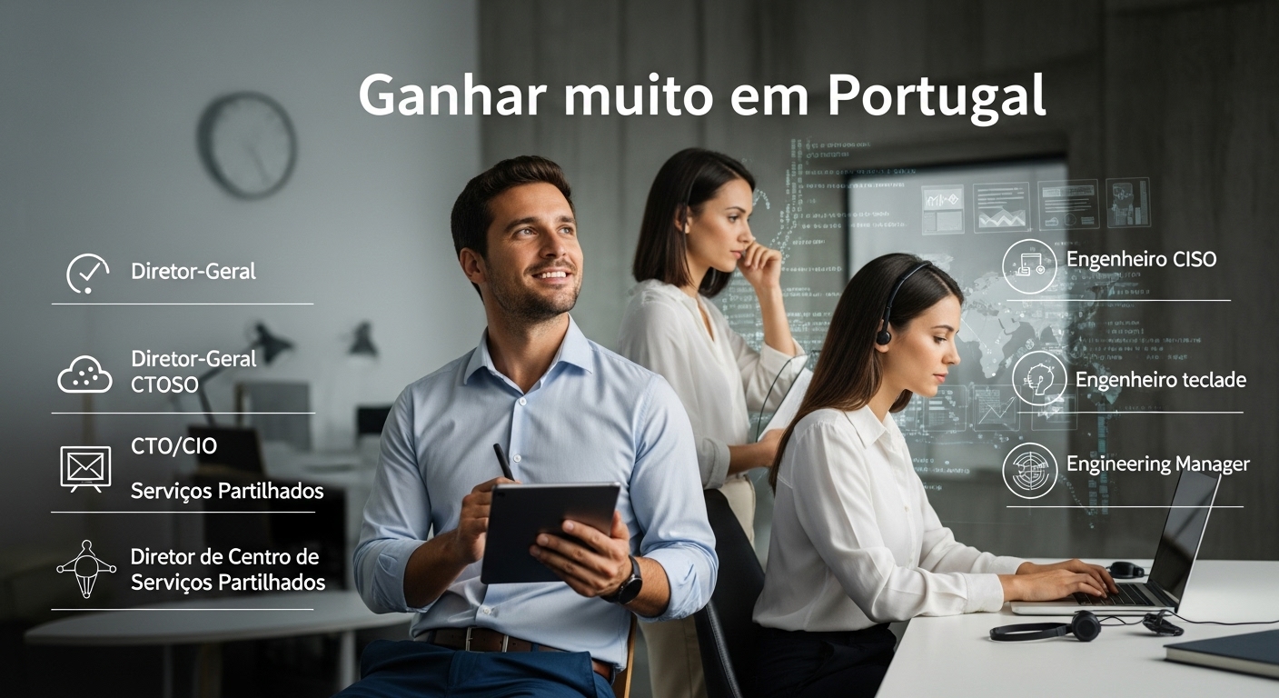 Ganhar Muito em Portugal: As 10 Profissões Mais Bem Pagas em 2025 (Guia Completo)