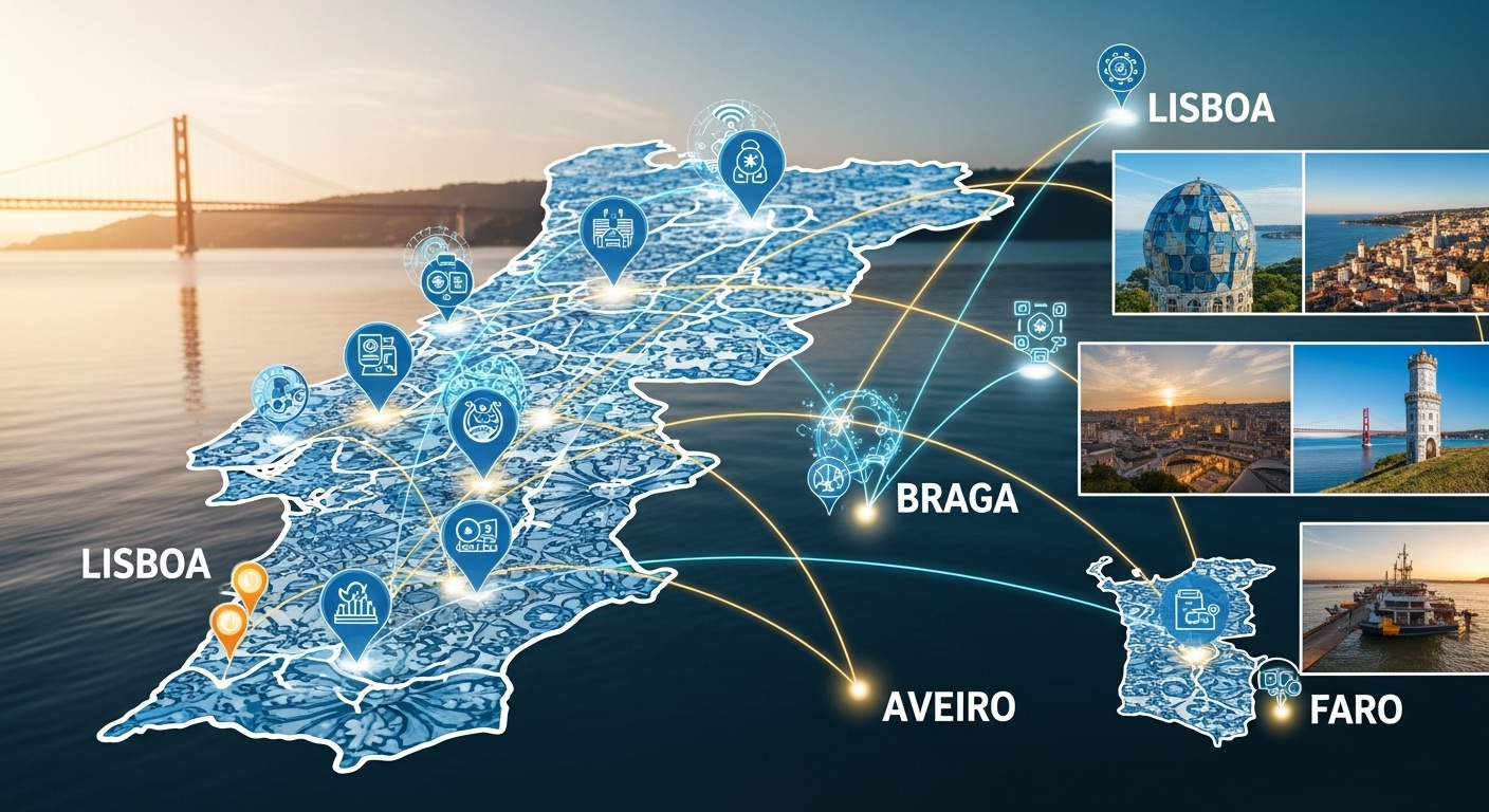 Guia 2026: As Cidades Portuguesas com Mais Ofertas de Emprego e Oportunidades