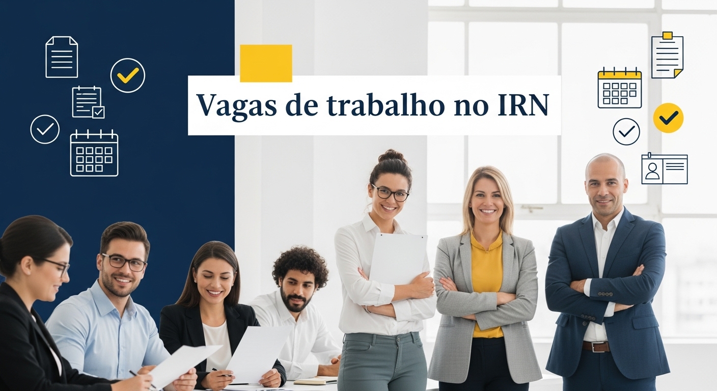 Vagas IRN 2025 concurso aberto para Assistentes Técnicos e Técnicos Superiores com vínculo público