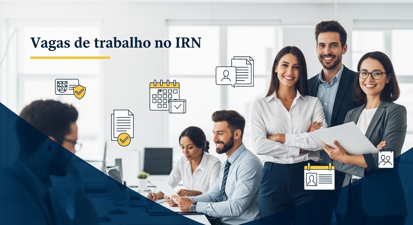 Vagas IRN 2025 concurso aberto para Assistentes Técnicos e Técnicos Superiores com vínculo público