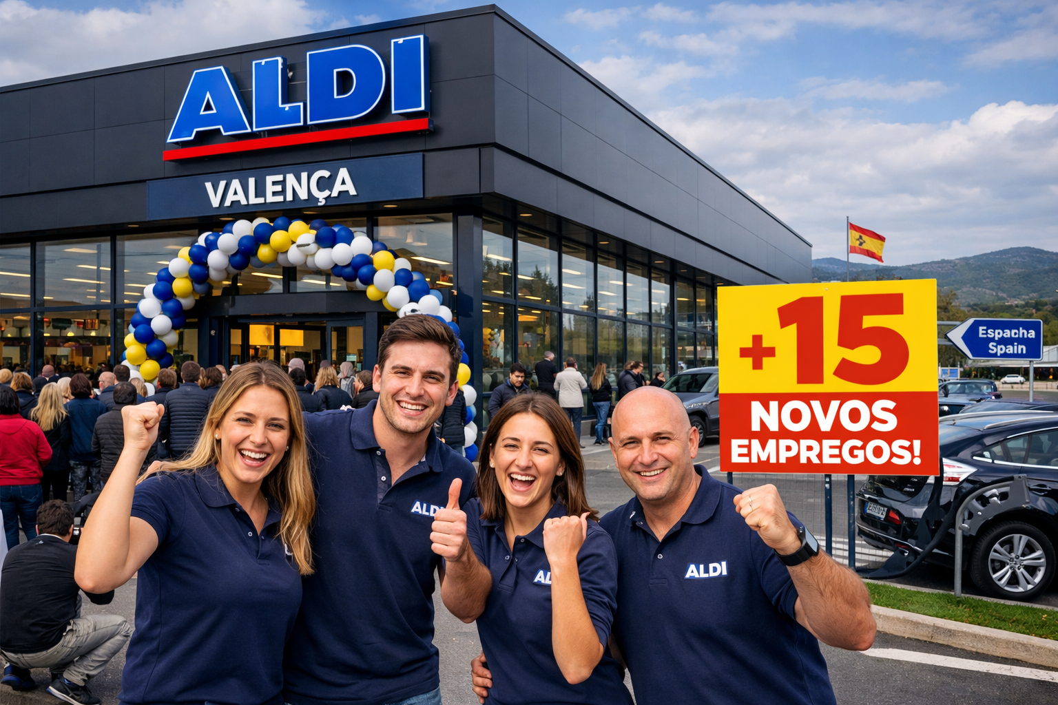 Aldi Valença: Novo Supermercado no Alto Minho Cria 15 Empregos e Surpreende Região