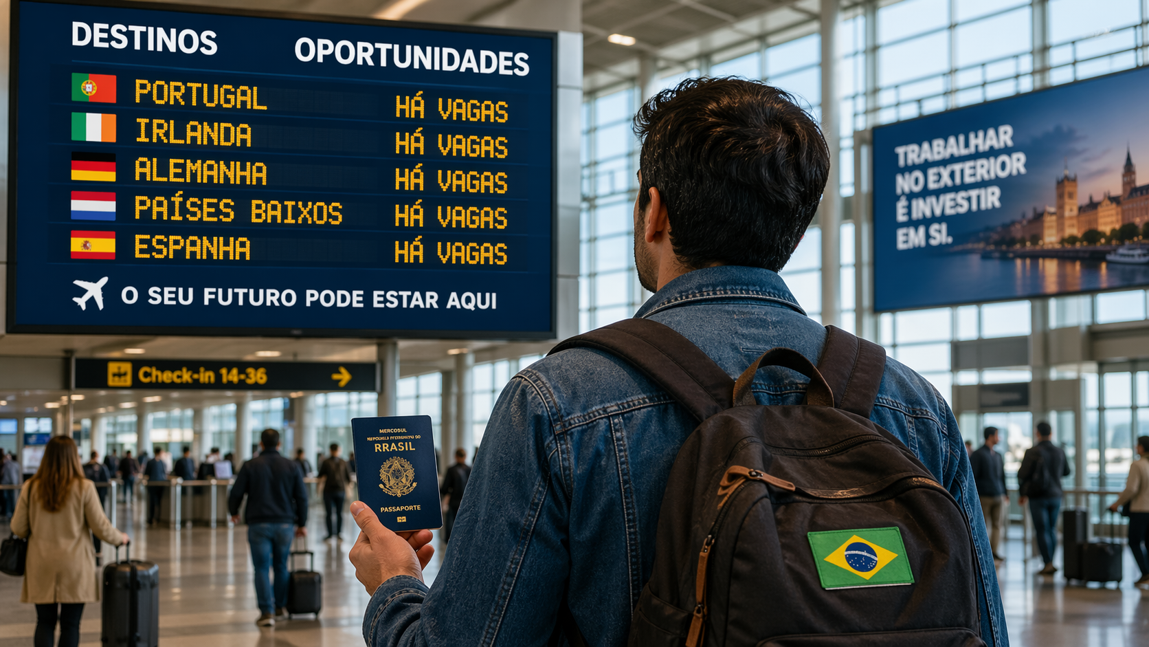 Aumento da contratação de brasileiros no exterior: o setor escondido que está a contratar em massa em 2026