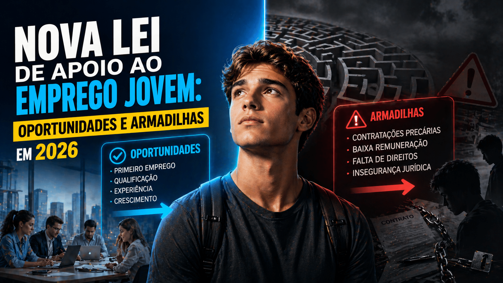 Nova Lei de Apoio ao Emprego Jovem: Oportunidades e Armadilhas em 2026